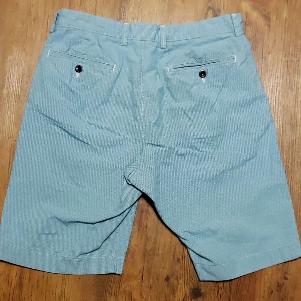 J crew club green gingham cotton shorts 😍